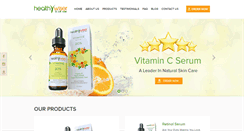 Desktop Screenshot of healthy-wiser.com